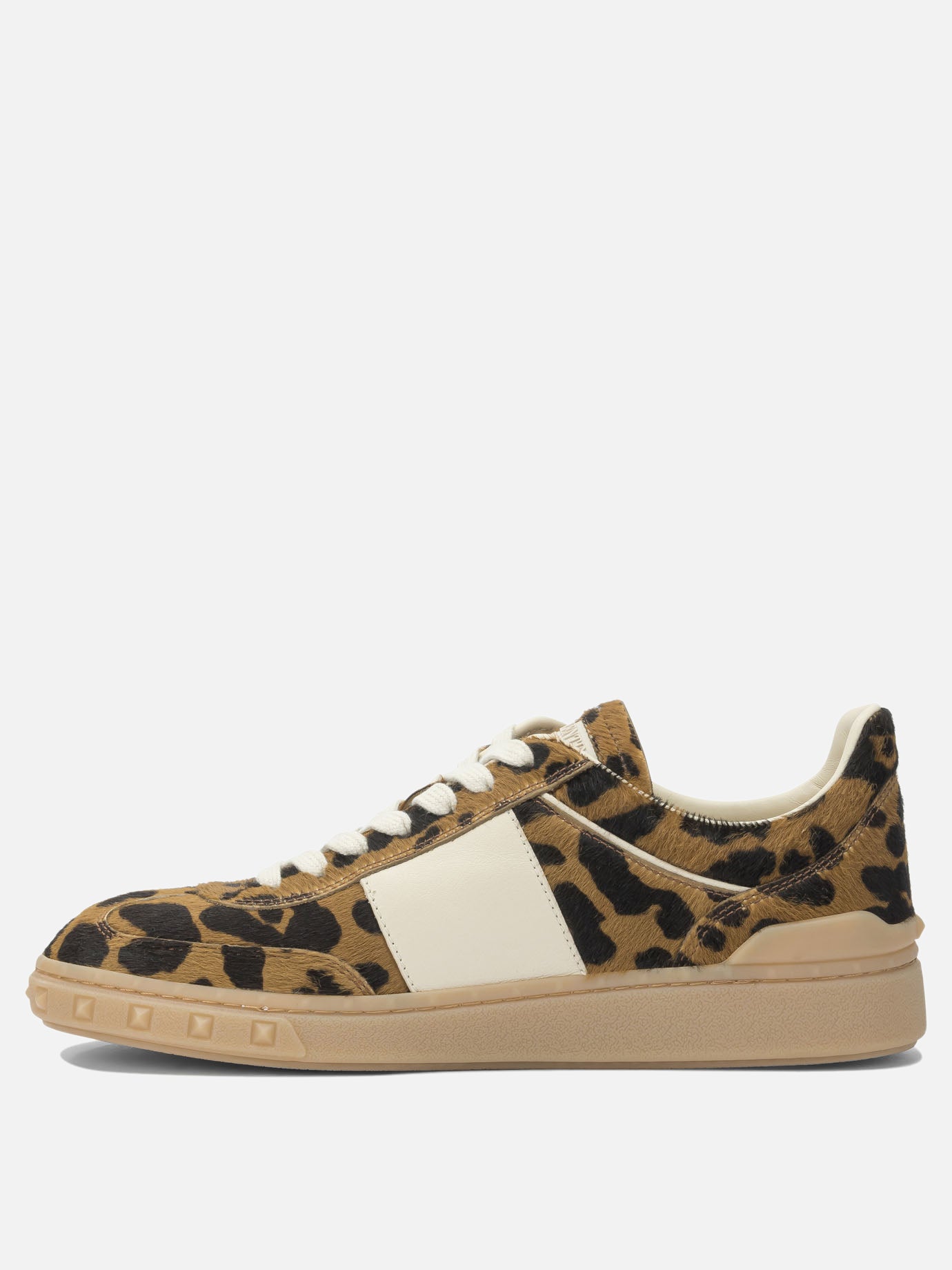 Low top sneakers 100% calf leather - 100% rubber  Brown - Valentino Garavani Women | PDP | VIETTI Online Store | Zoom-Modal_3
