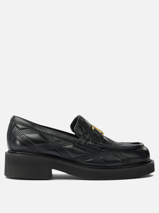 Loafers 100% leather - 100% rubber  Black - Valentino Garavani Women | PDP | VIETTI Online Store 
