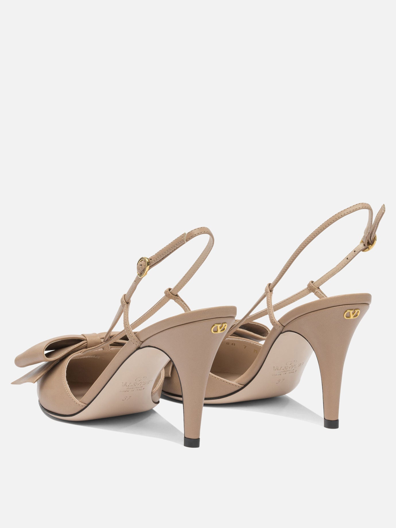 Slingbacks 100% leather - 100% leather  Pink - Valentino Garavani Women | PDP | VIETTI Online Store | thumbnail_4