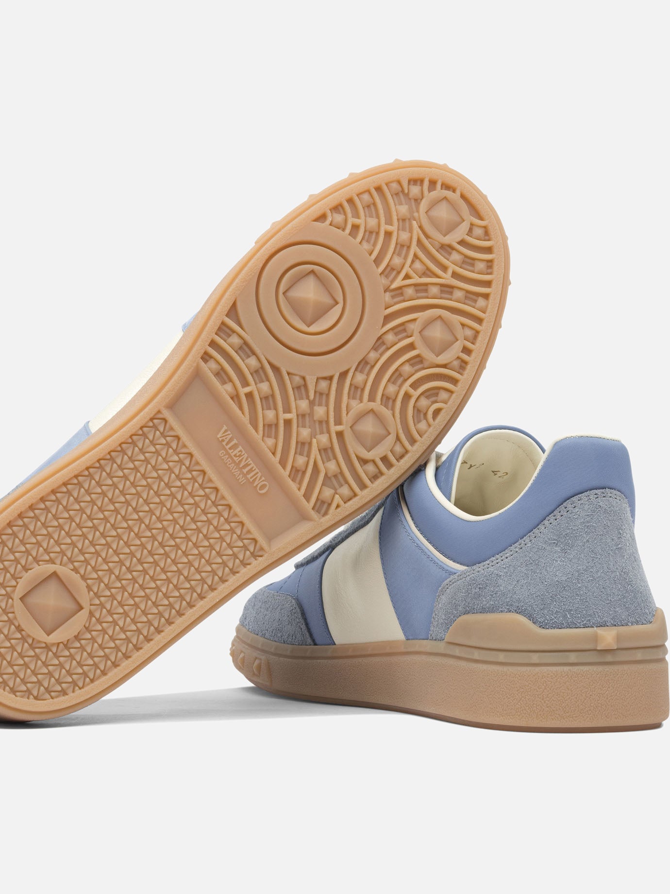 Low top sneakers 100% leather - 100% rubber  Light blue - Valentino Garavani Men | PDP | VIETTI Online Store | Zoom-Modal_5
