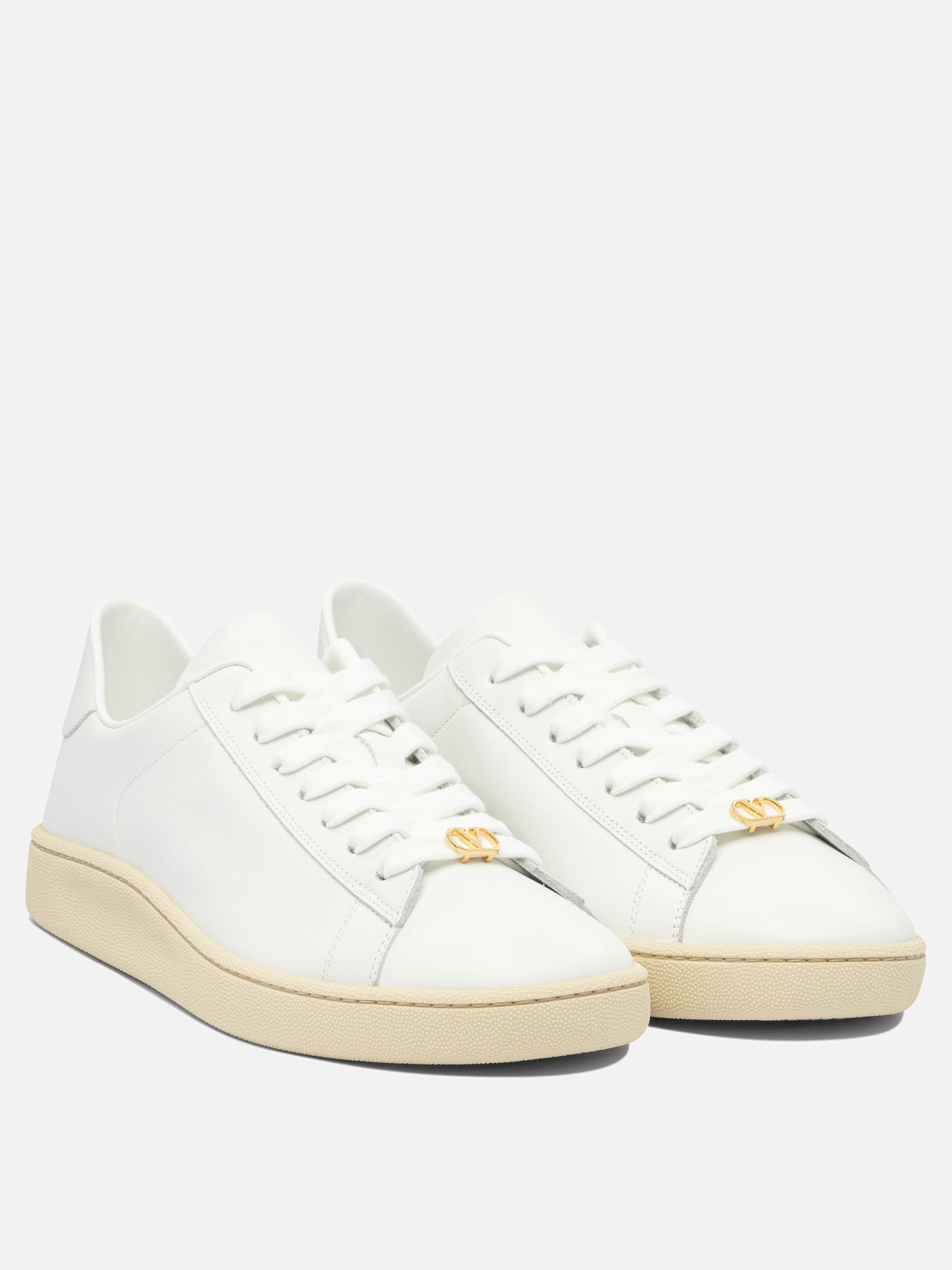 Low top sneakers 100% leather - 100% rubber  White - Valentino Garavani Men | PDP | VIETTI Online Store | thumbnail_2