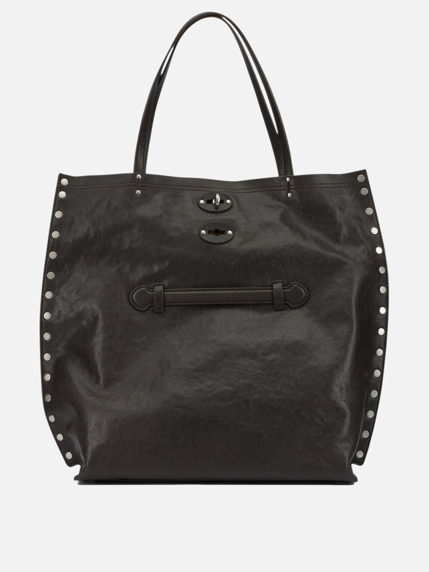Medium bags 100% leather  Brown - Zanellato Women | PDP | VIETTI Online Store | Zoom-Modal
